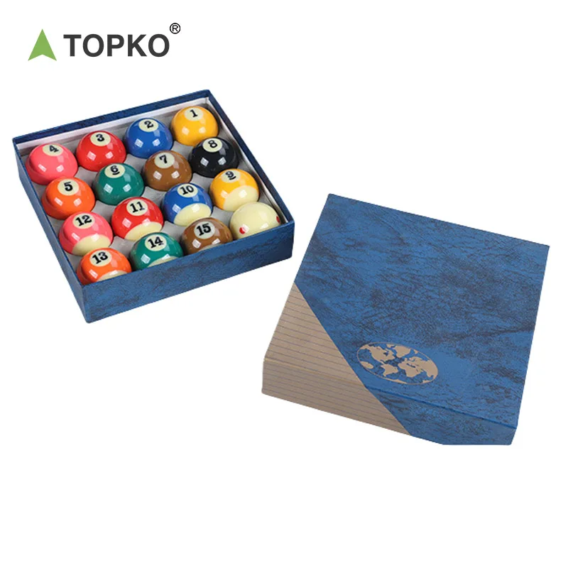 TOPKO hot selling for Snooker Balls Pool Ball Set Complete 16 balls one set
