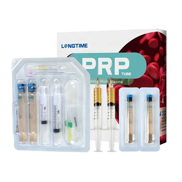 LONGTIME PRP Tubes Platelet Rich Plasma Kit 10ml Tube prp for