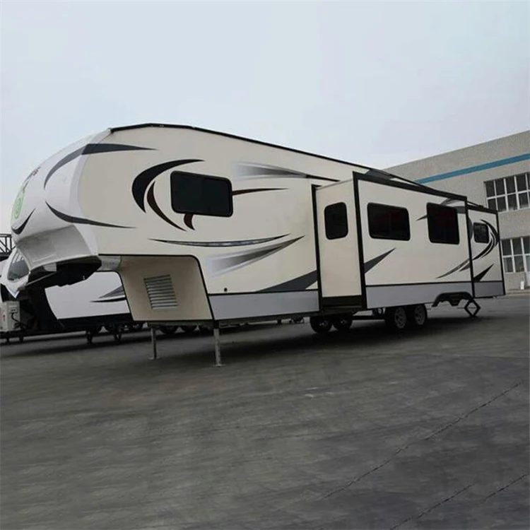 Big Rv Large Size Luxury Travel Trailer Camper Van Camping 5th Wheels Motorhomes and Caravans Made in China