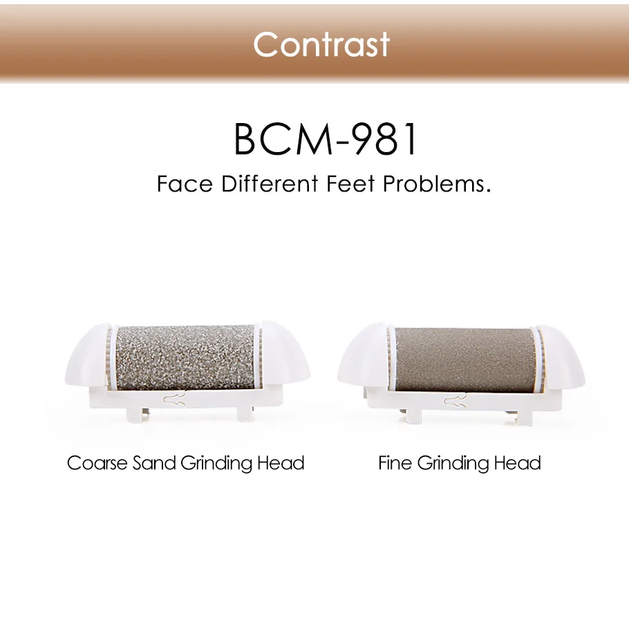 PRITECH Wholesale Fashion Personal Skin Care Rechargeable Electric Foot Callus Remover