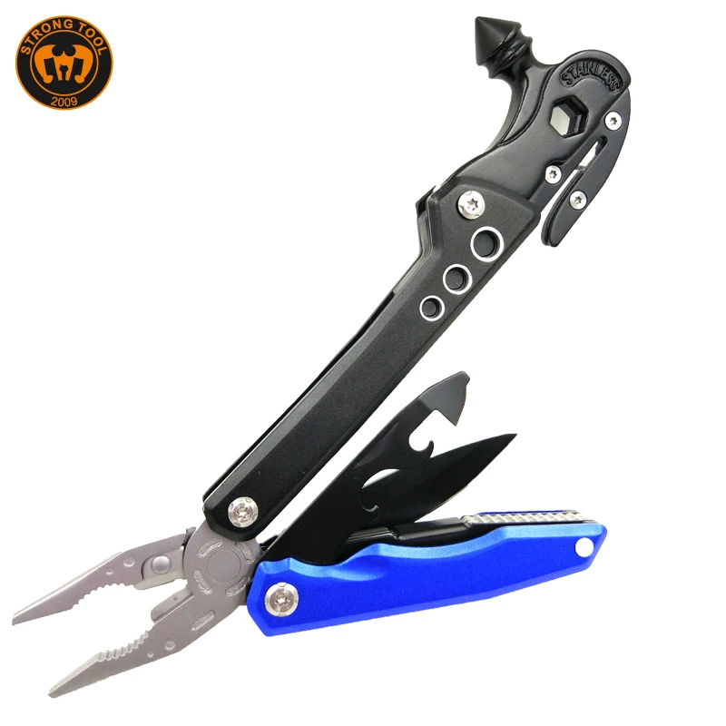 China Multi Tool Hammer White Survival Multifunctional Emergency Hammer for Outdoor Camping Cutting Stainless Steel