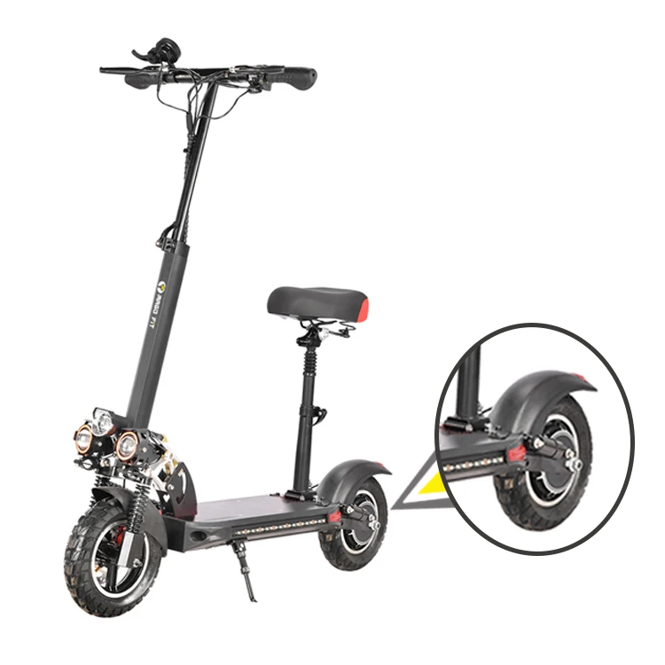 Best Seller Double Drive Lithium Battery ES208 Electric Scooter For Kids And 1200W Electric Scooter For Adults