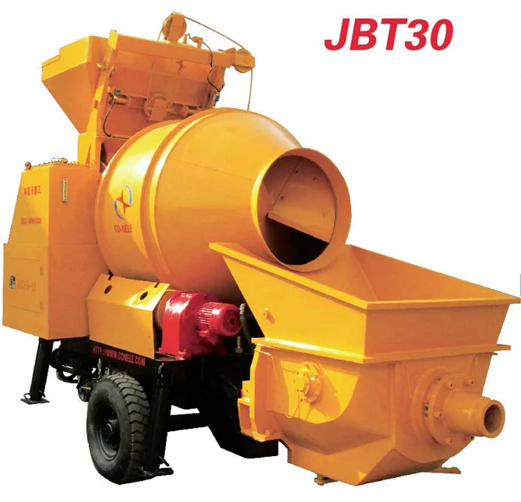 JBT40 mobile concrete mixer pump factory price