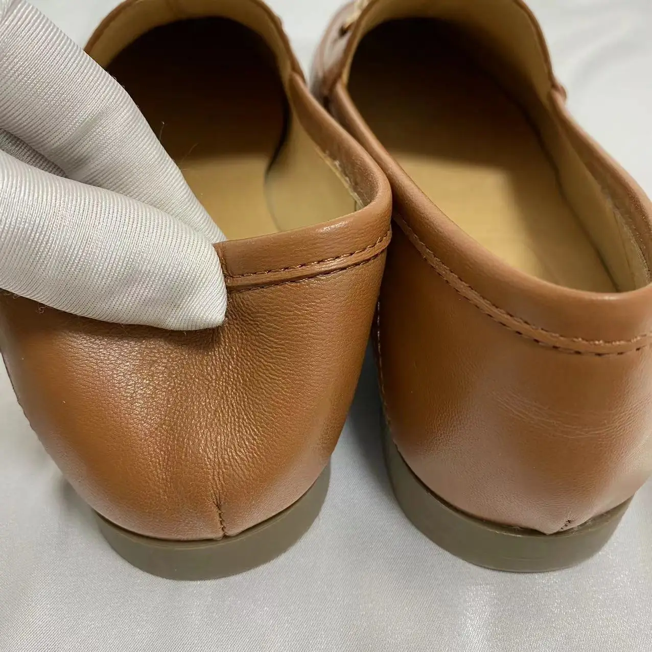 Lambskin leather formal Women Flat loafer Shoes ladies moccasins lazy girls driving Loafers slipper shoe customize logo