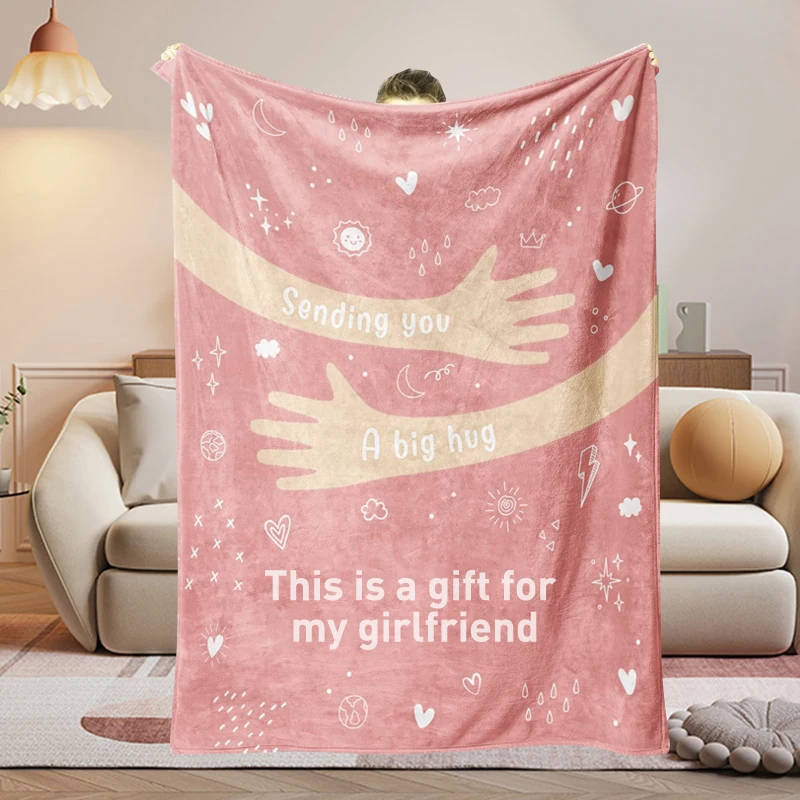 Рекламный товар с индивидуальным рисунком цифровая полная печать 100% полиэстер Коралловое флисовое однослойное печатное одеяло