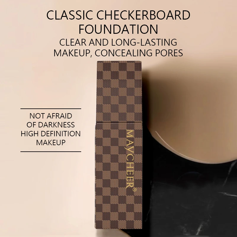 MAYCHEER Waterproof Private Label Whitening Facial Makeup Full Coverage Liquid Foundation For Full Makeup Products Factory