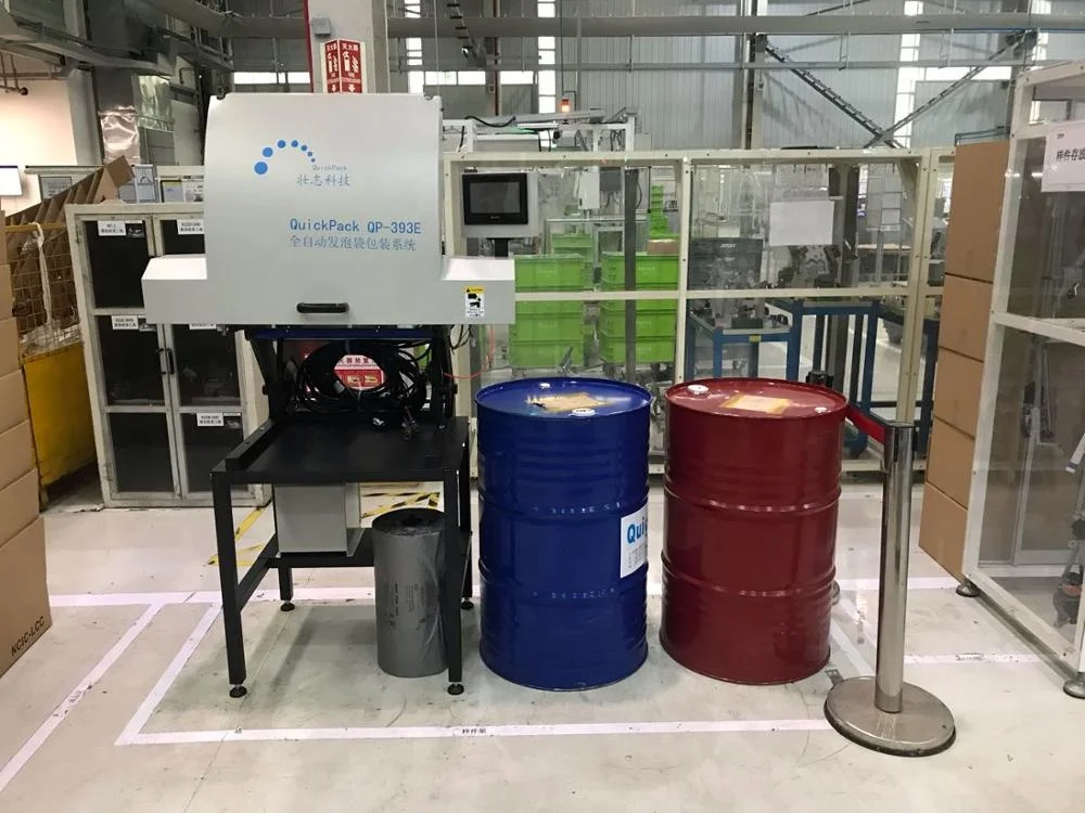 Китай (материк) с упаковкой из вспененного материала систем автоматизации мешок делая машину