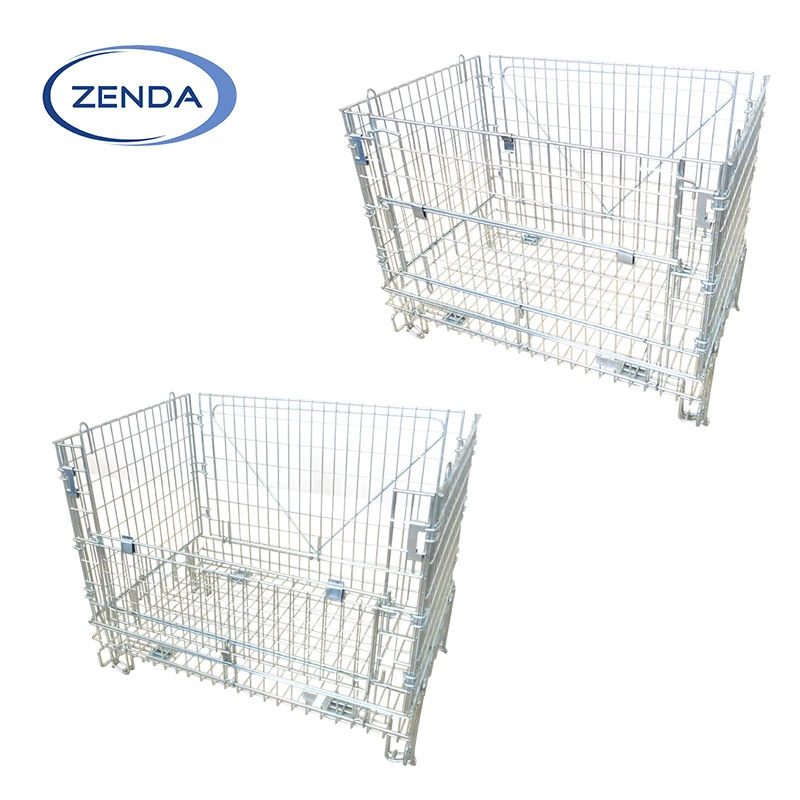 Гальванизированный провод клетки хранения сетки логистический для хранения
