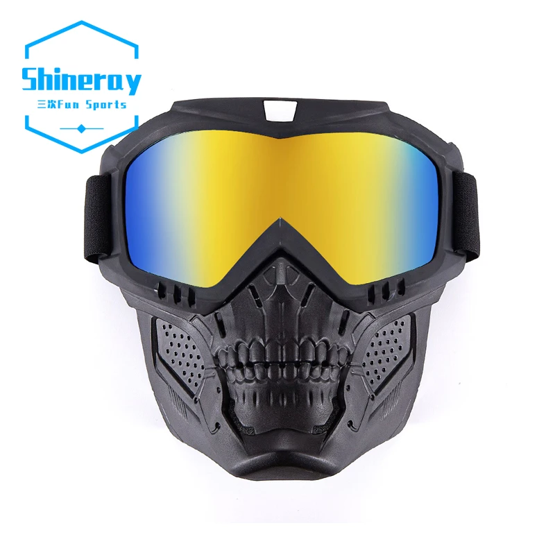 Motorcycle Devil mask goggles Racing cross-country goggles Motorcycle helmet goggles