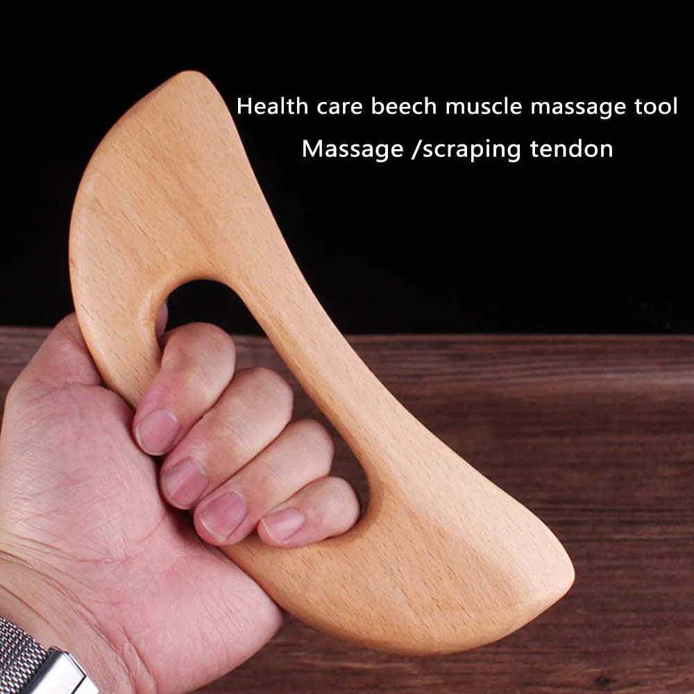 Scraping Anti Body Massage Beech Wooden Scraping board for  wholesale
