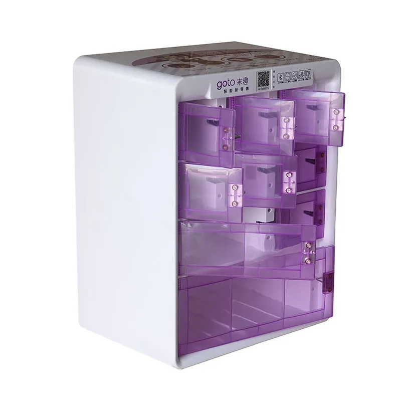 New Arrival Condom Small Snack Drinks Mini Desk Scan Code Automatic Vending Machine for Hotel