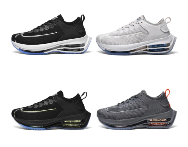 Новейший дизайн, распродажа, Мужские дышащие сетчатые спортивные брендовые модные повседневные белые мужские черные кроссовки для бега