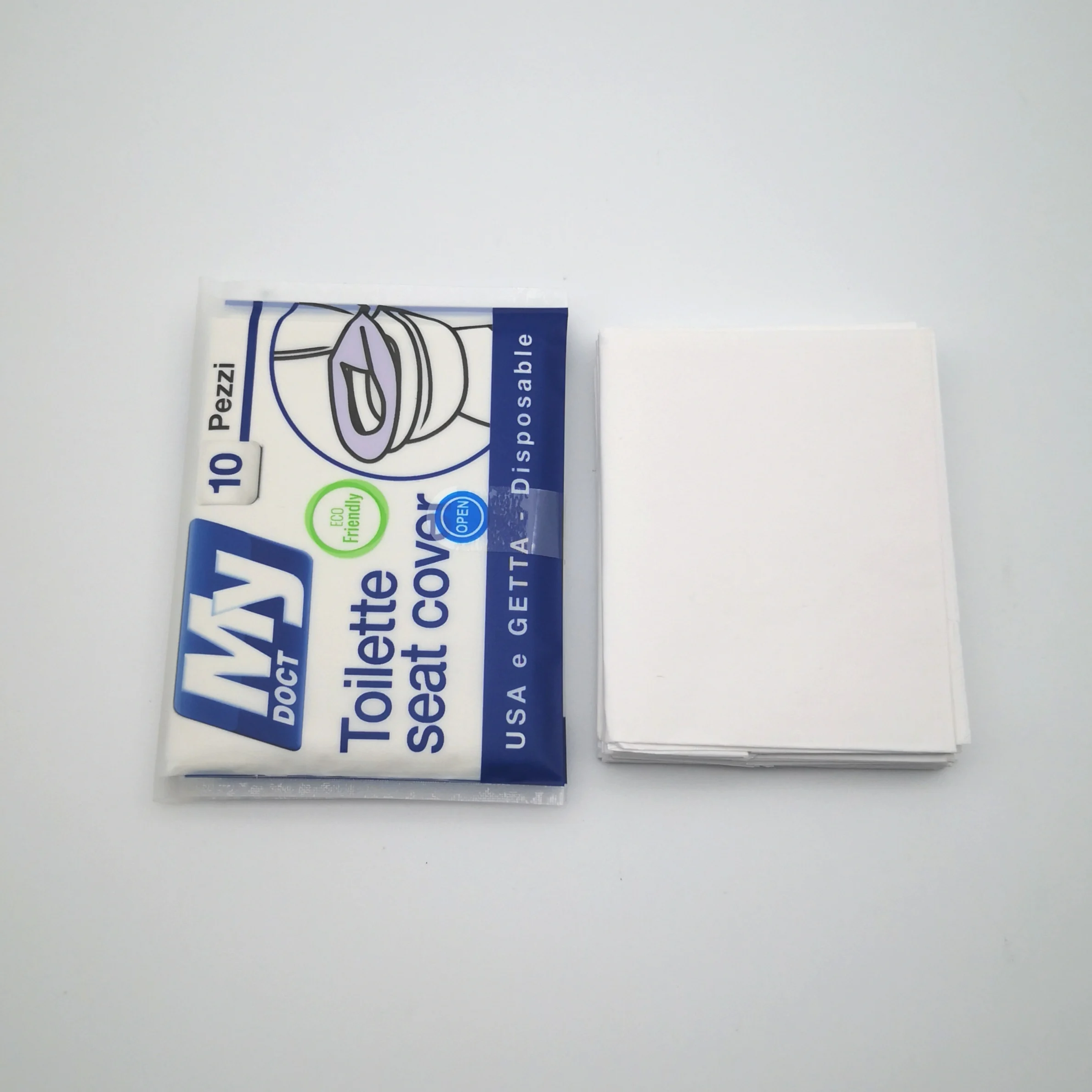 
High quality health and hygienic disposable flushable toilet seat cover paper made in Shenzhen 