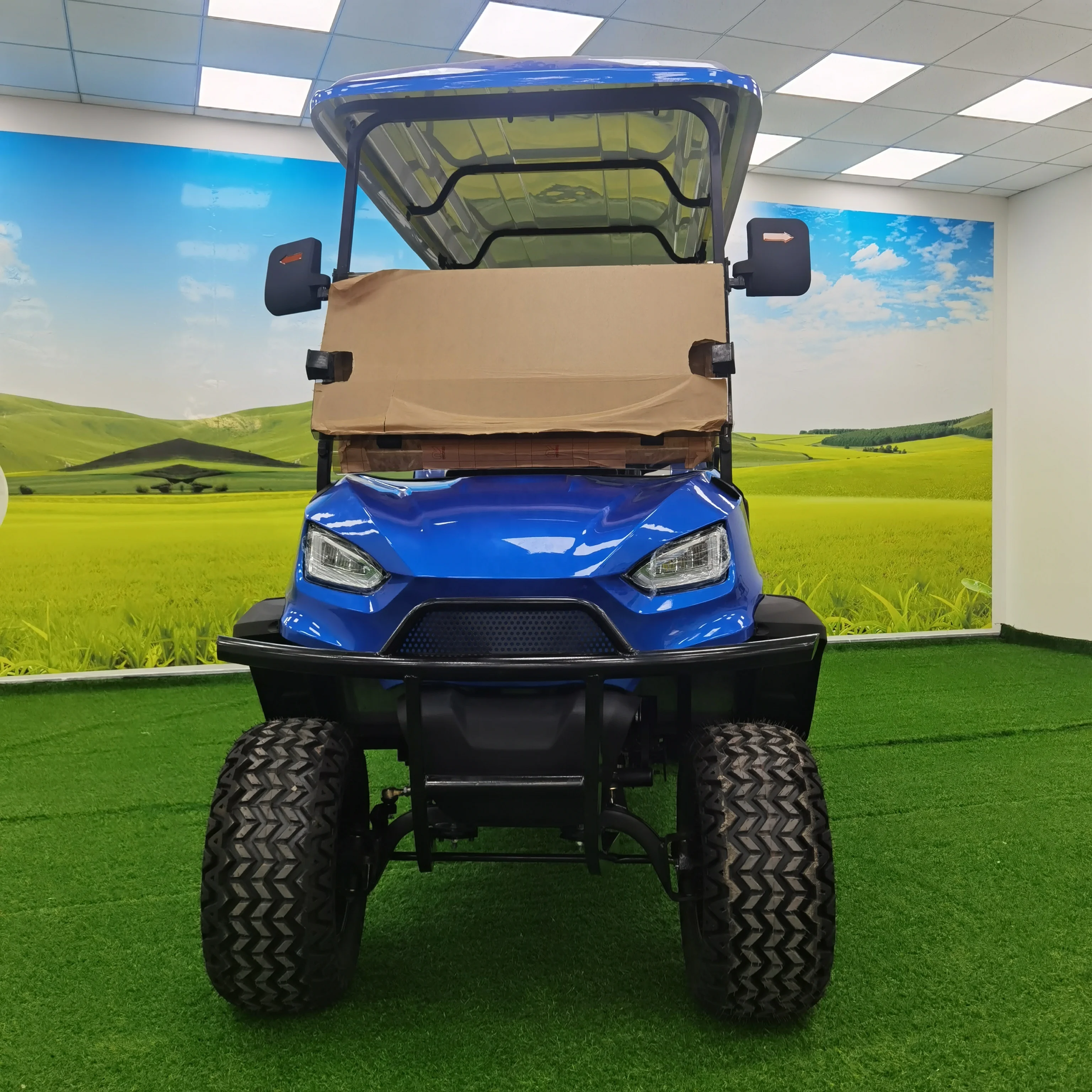 New 6 Seats  Electric golf cart  4KW 5kw 48V 60v AC Motor luxury  golf buggy  club car