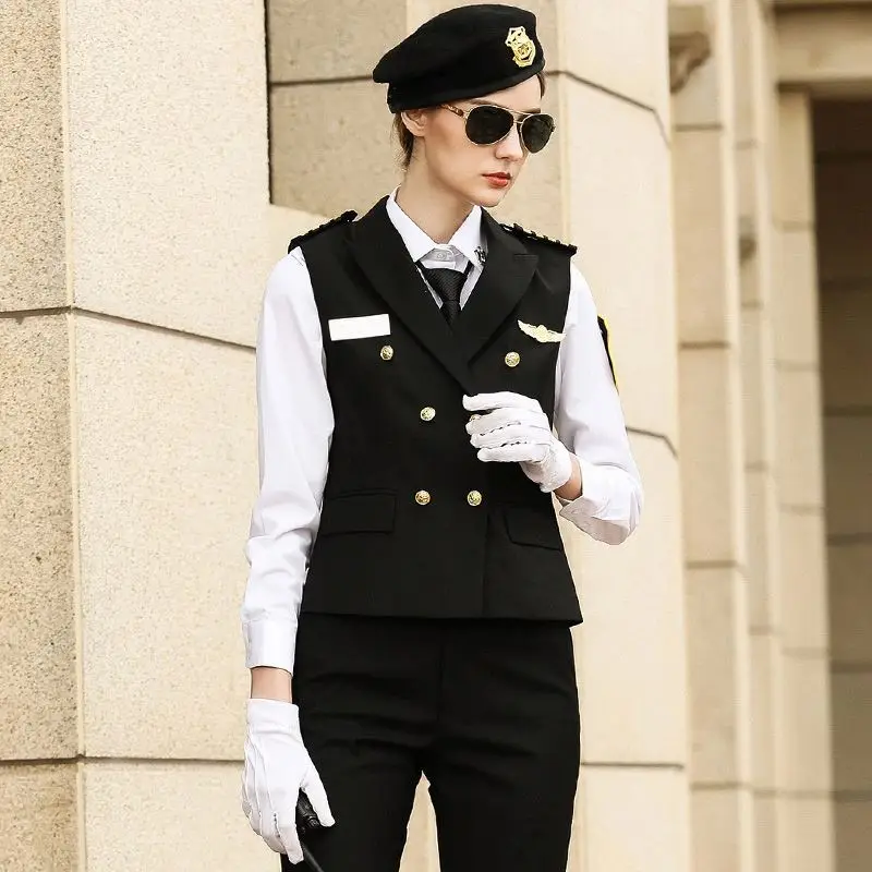 Prison Guard Uniform Security Uniform Waistcoat Security Vest Accessories For Uniform