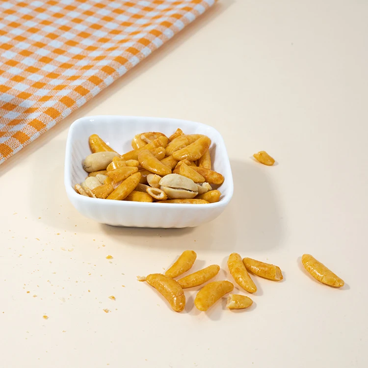 4 flavors non-puffed peanut snack japanese popular snacks kaki no tane for sale