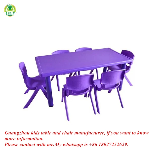 Children furniture sets kids plastic tables and chairs for party children table and chairs for preschool
