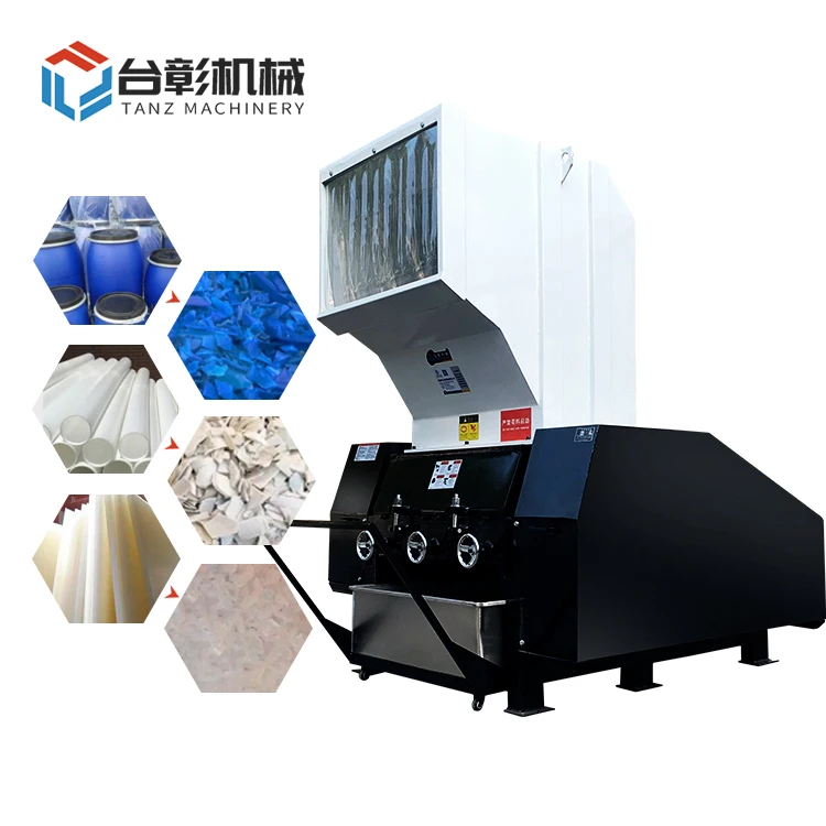 grinder scrap  plastic shredder pet  bottle crusher    machine recycling
