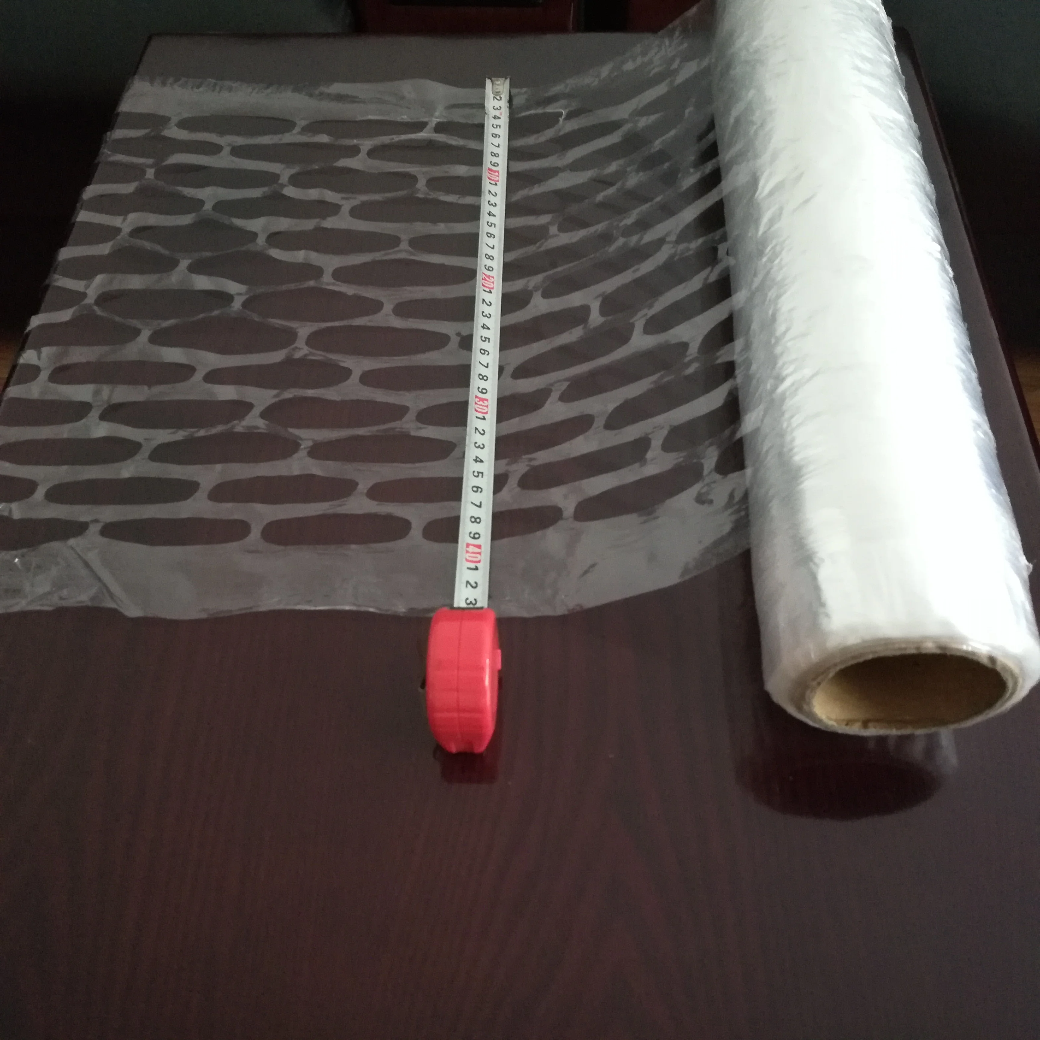 air flow ventilated pallet wrap film for Dairy products