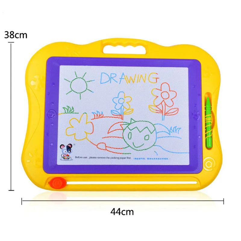 2022 Amazon Hot Sale Children Writing Skill Practice Big Size Non-toxic Plastic Educational Tool Magnetic Drawing Board for Kids