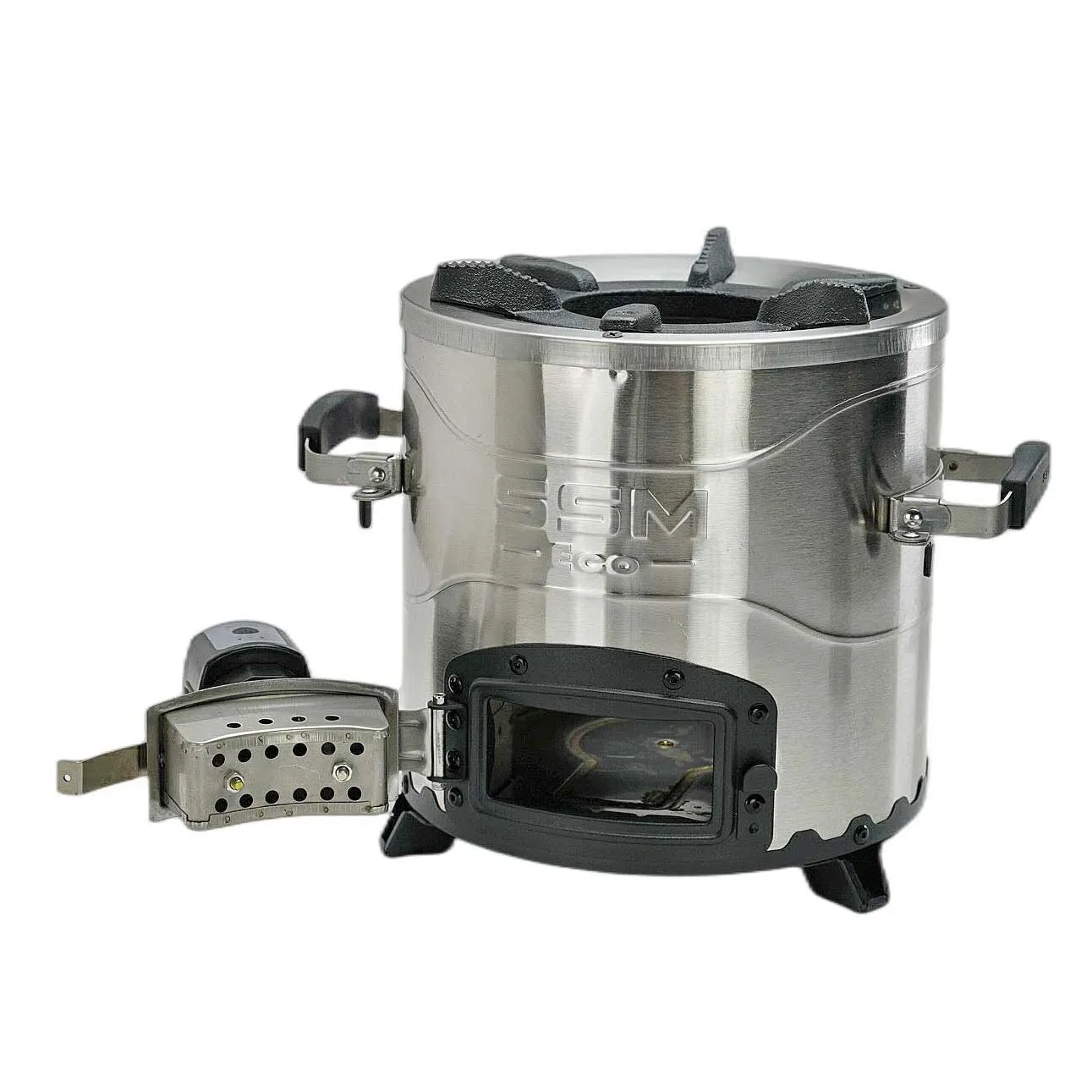 Outdoor Camping Stove Smokeless Pellet Cooker Charging Facilities Gasfier Stove