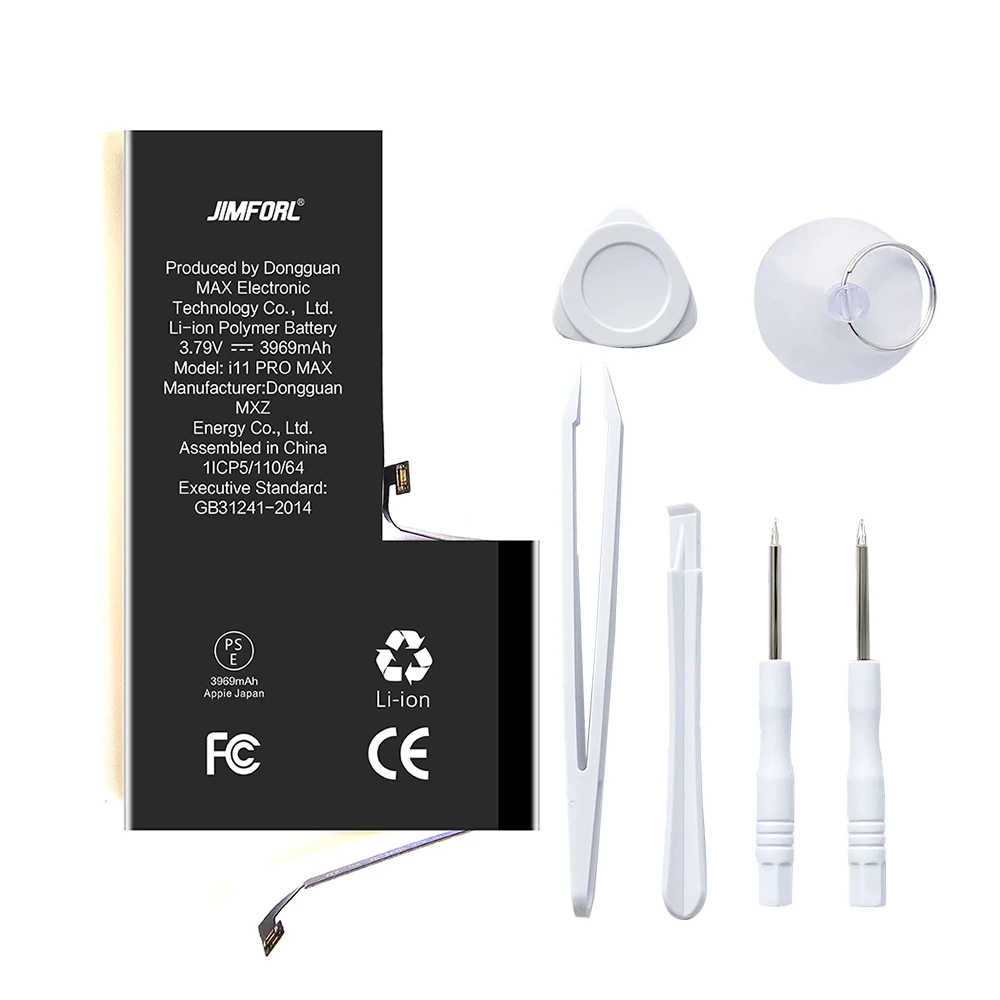  Оригинальный аккумулятор высокой емкости для iphone 11 pro max raw cell с поддержкой обновления