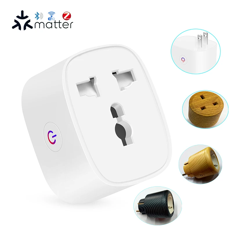 US Plug Tooya BSD61 matter wifi mesh no energy monitor 20a 16a tasmota esphome firmware custom smart home sockets