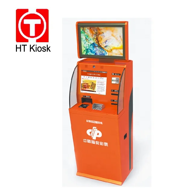 Automatic Passport Control Kiosk ID Registration Check in System Passport Scanner Image/MRZ/Chip OCR Tech kiosk