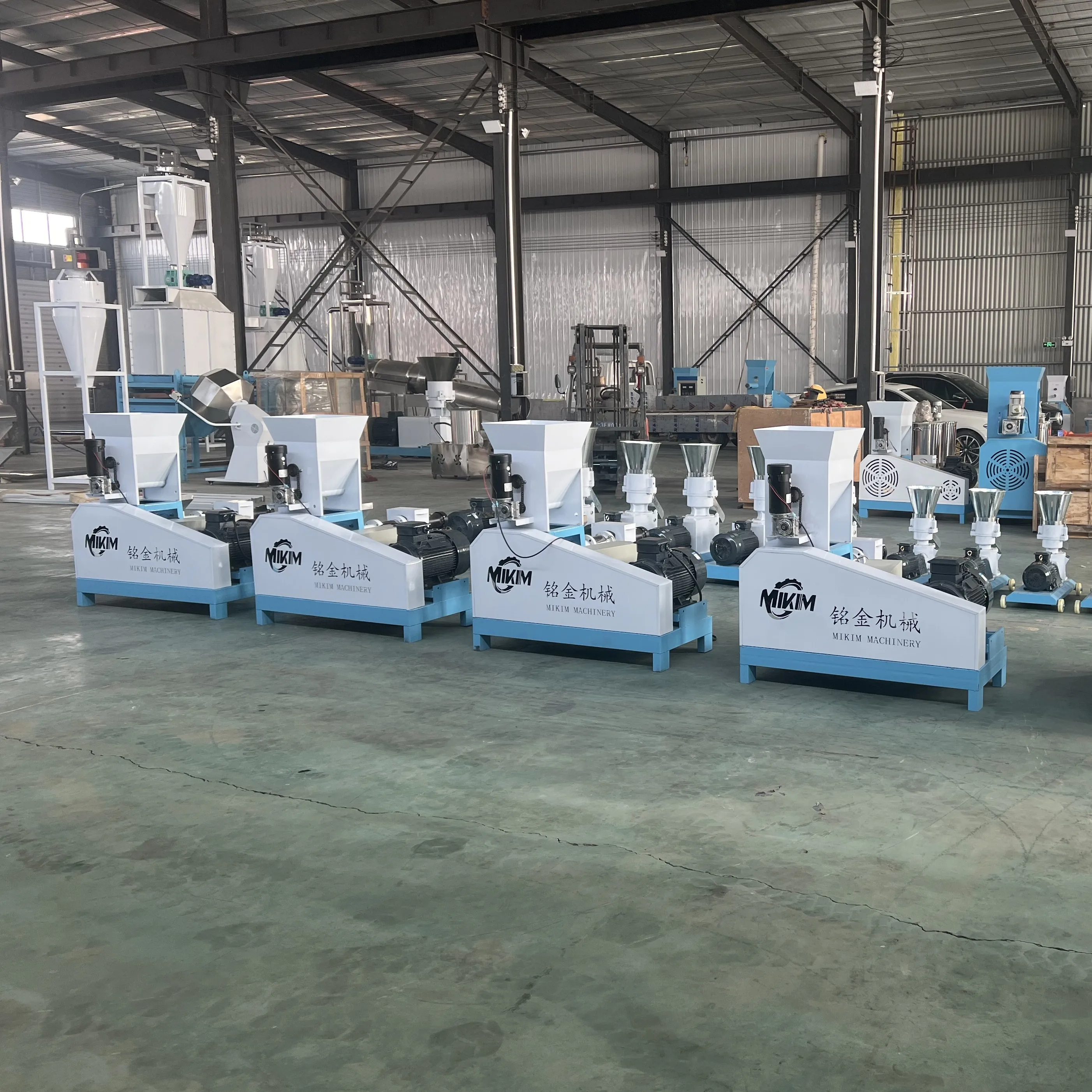 floating feed extruder pellet making machine dog cat shrimp fish feed processing machine