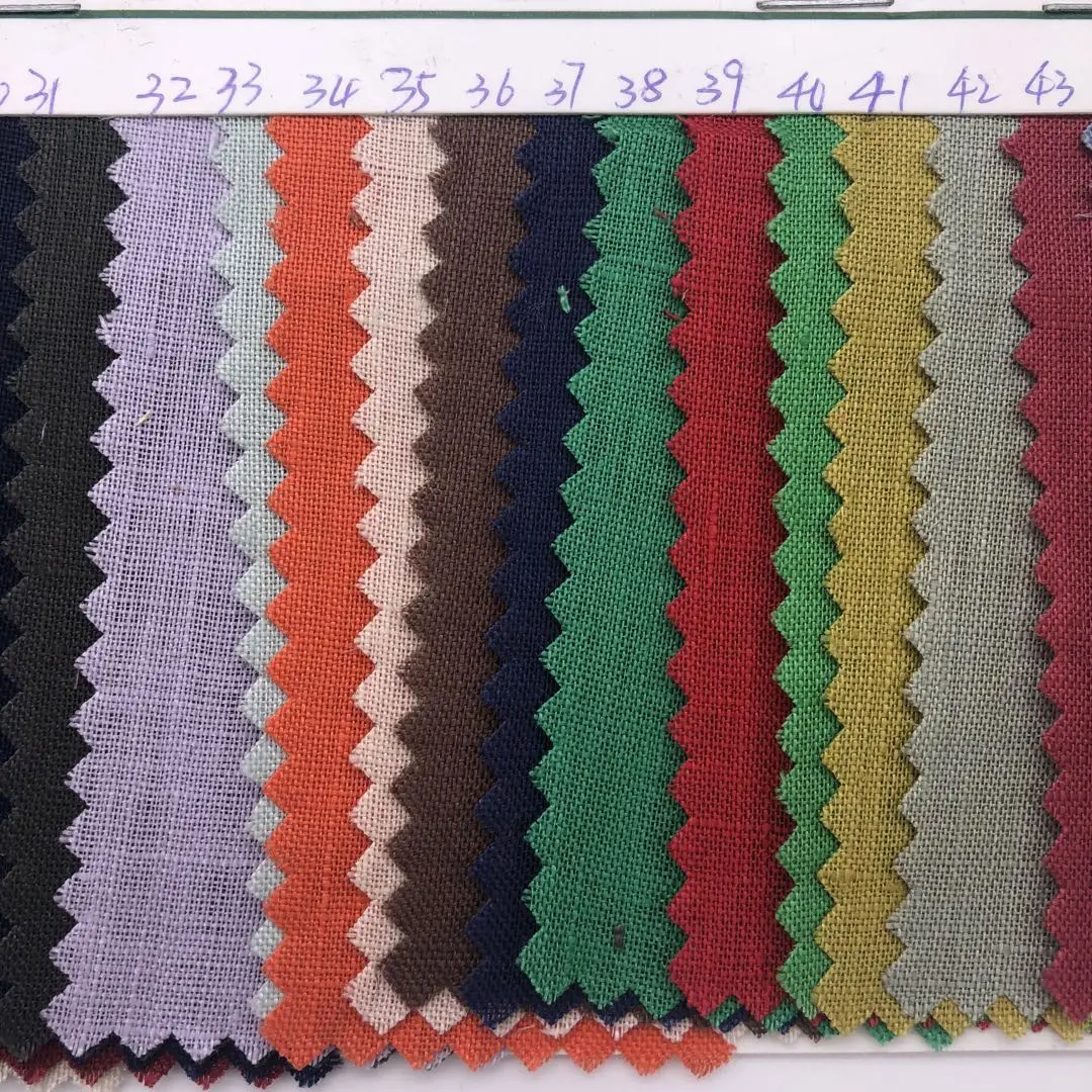 
Wholesale stone washed 100% linen fabric in stock 