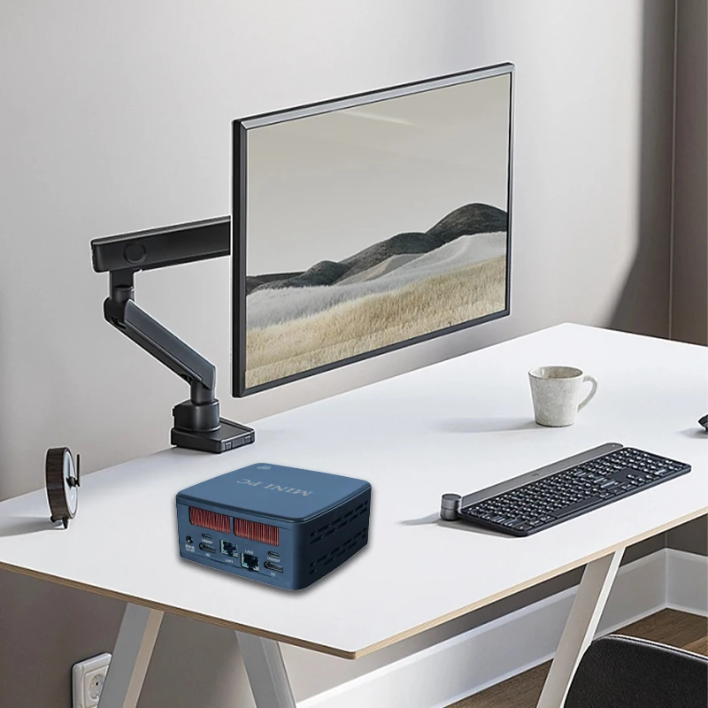 Intel i3/i5/i7 Dual DDR5 32G RAM 1TB SSD Support WIFI6E 2*HD 2*Type-C Dual Lan Windows10/11 Pro 12th Gen Intel NUC Mini PCs