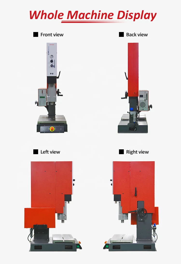 LINGKE cf cards ultrasonic welding machine ultrasonic plastic welding equipment with data output