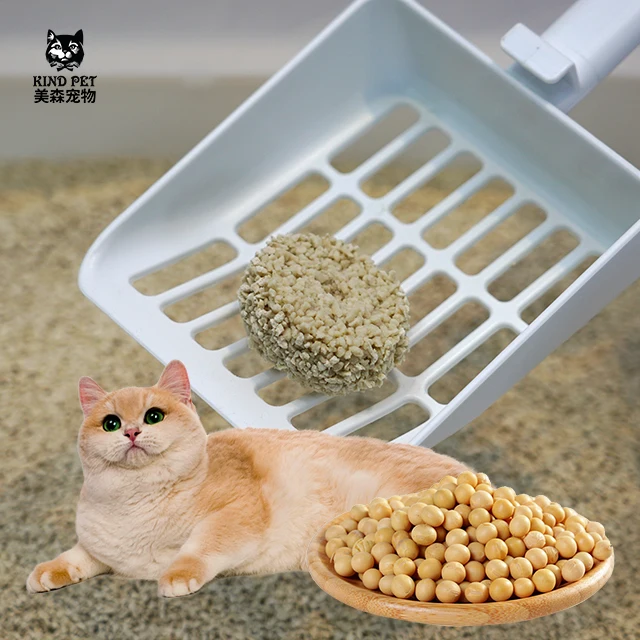 Tofu Cat Litter 10L/4.6KG Strong Agglomeration Tofu Granule Arena Para Gatos Cat Litter