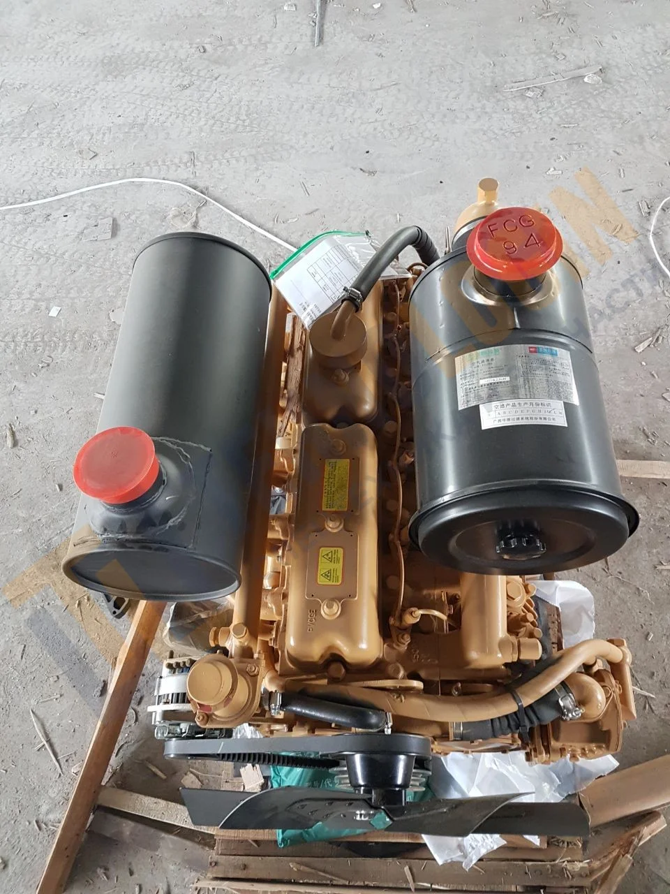 Brand New Chinese Yuchai YC6B125-T21 YC6108G Euro 2 engine assembly 92 kW 2300 rpm for wheel loader