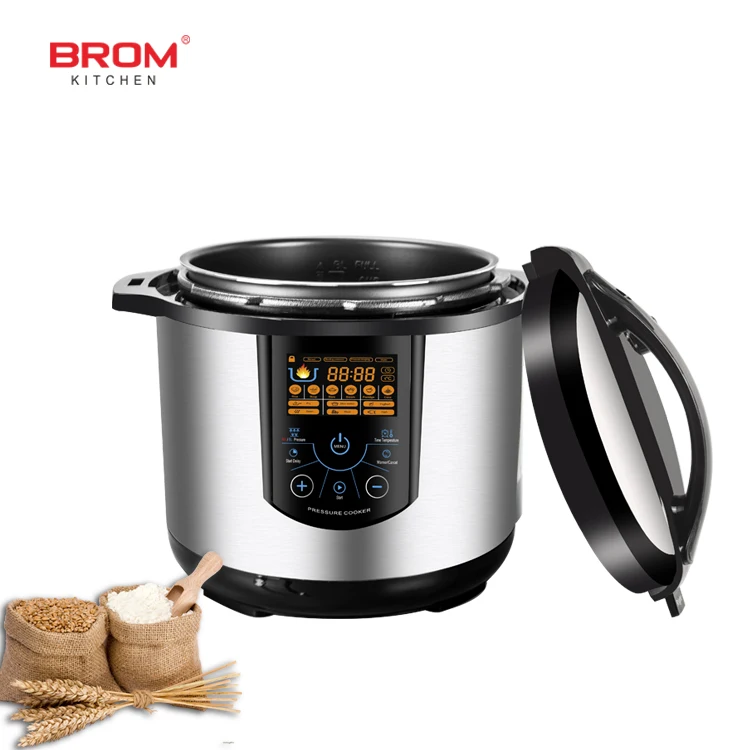 In stock Factory Direct New 6L Non-Stick Coating Inner Pot Household Coocker Electric Pressure Cooker