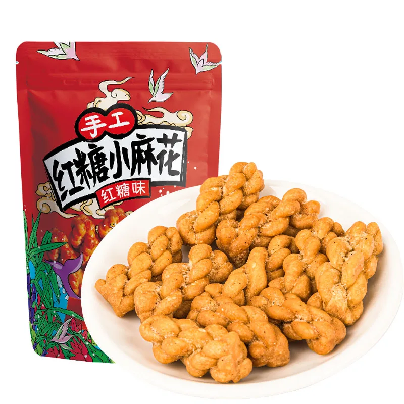 Wholesale Chinese healthy snacks huajiaoshijia biscuits crispy rice crust spicy snacks