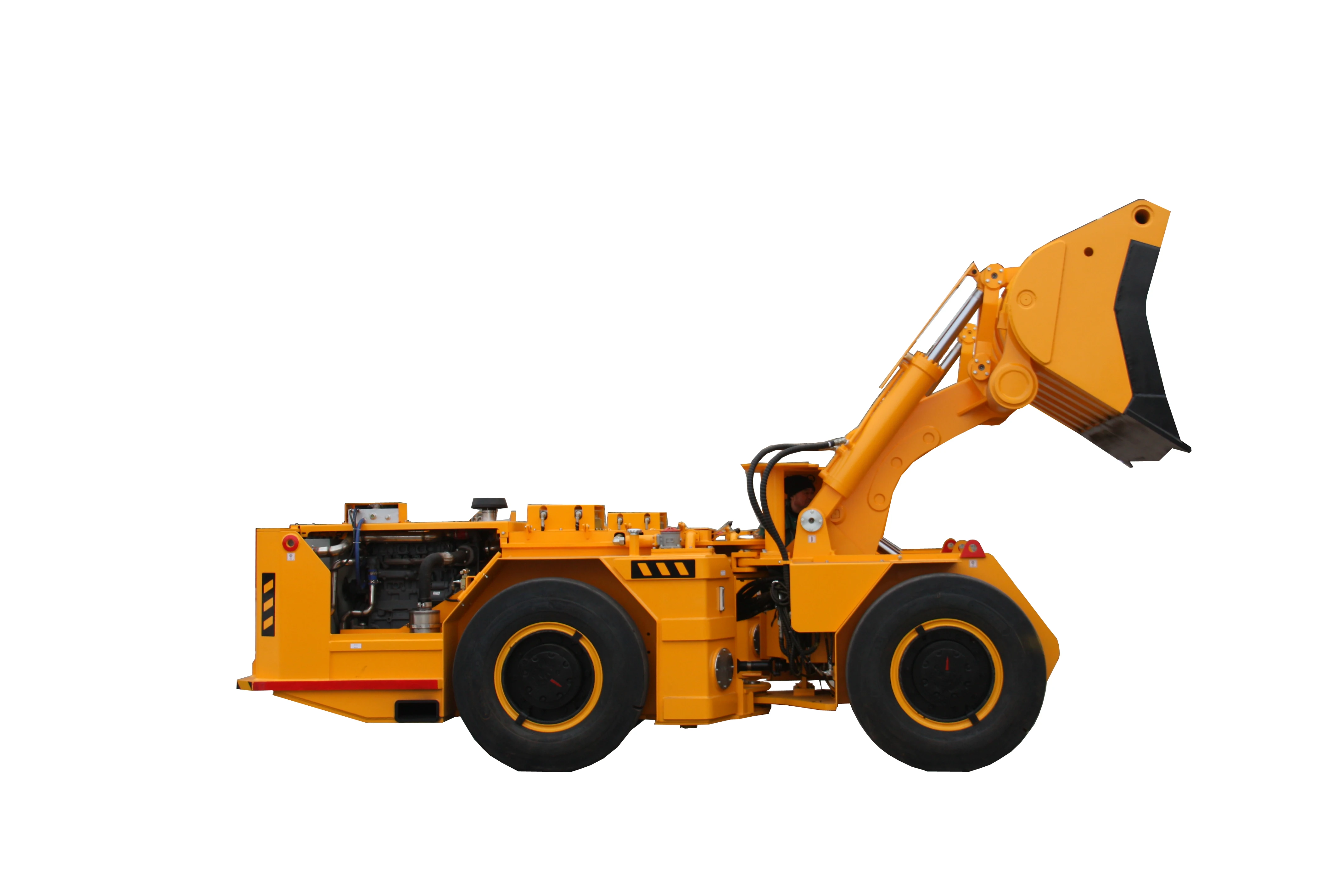 Shandong Tuoxing Factory Direct Sale tunnel mining machinery underground mining wheel loader scooptram 1 cubic yard