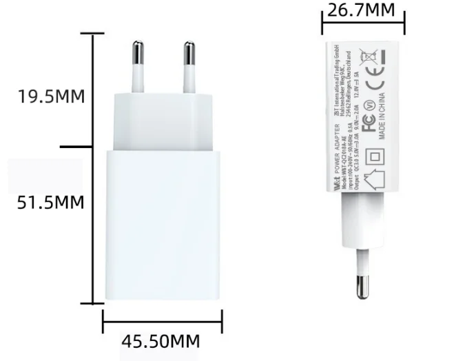 Factory Stock For Iphone Samsung 5v1a 2a Usb Charger Portable Quick Charger Android Eu Us Plug Cell Mobile Phone Charger Adapter