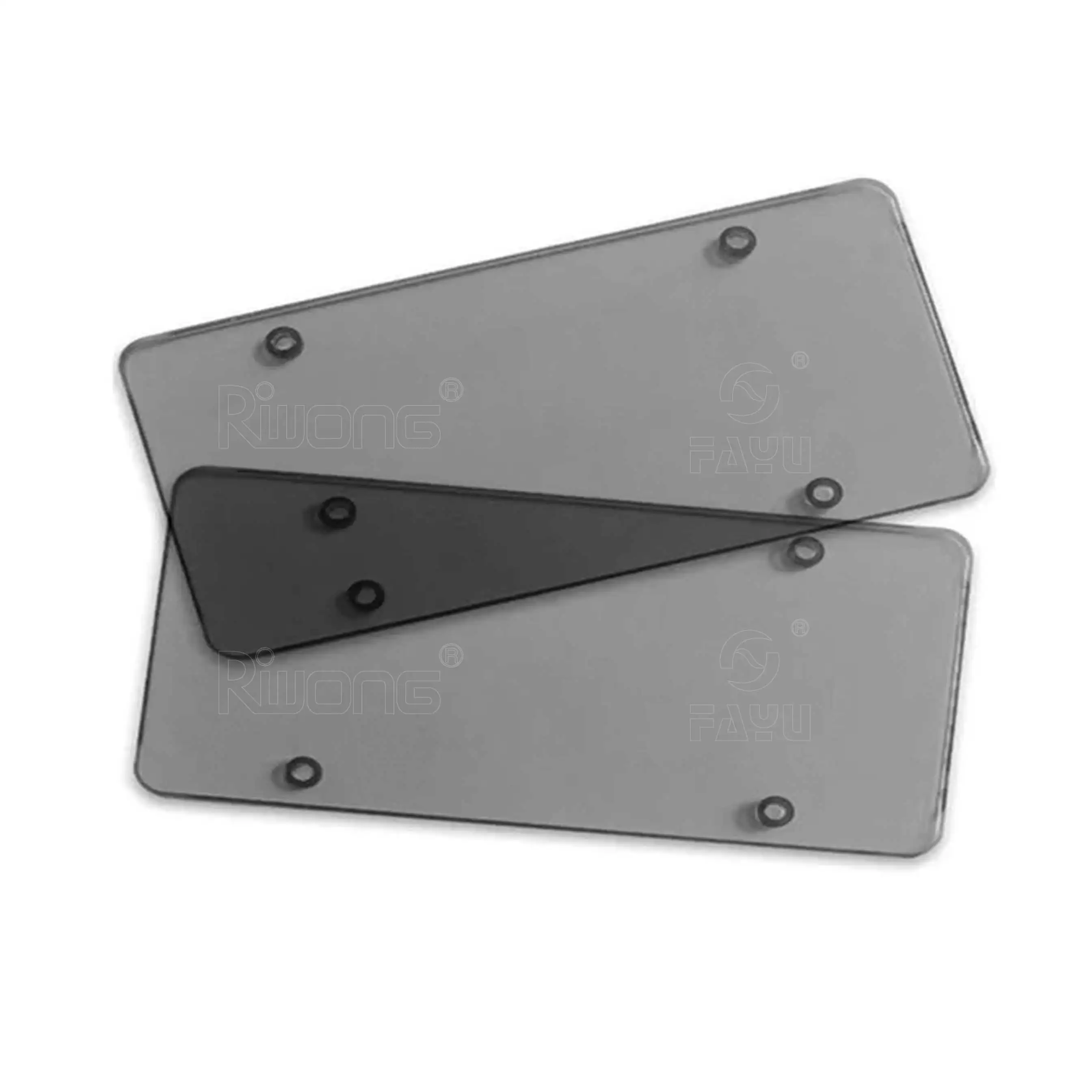 Universal Acrylic Cover for Car Number Plate Holder Frame