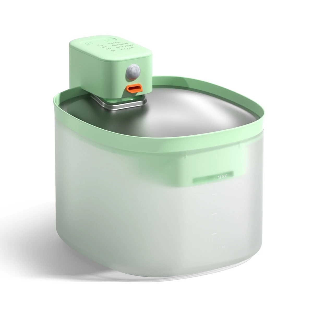 4600mAh Battery Automatic 3L Cat Water Drinker Wireless Sensor Mode BPA Free with Filter Pet Drinking Water Dispenser