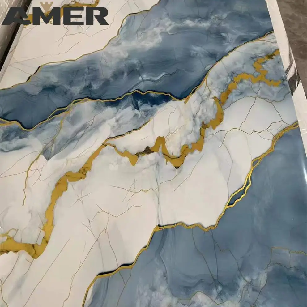 Amer OEM wholesale uv pvc marble sheet wall panel pvc foam sheet plastwood pvc foam board