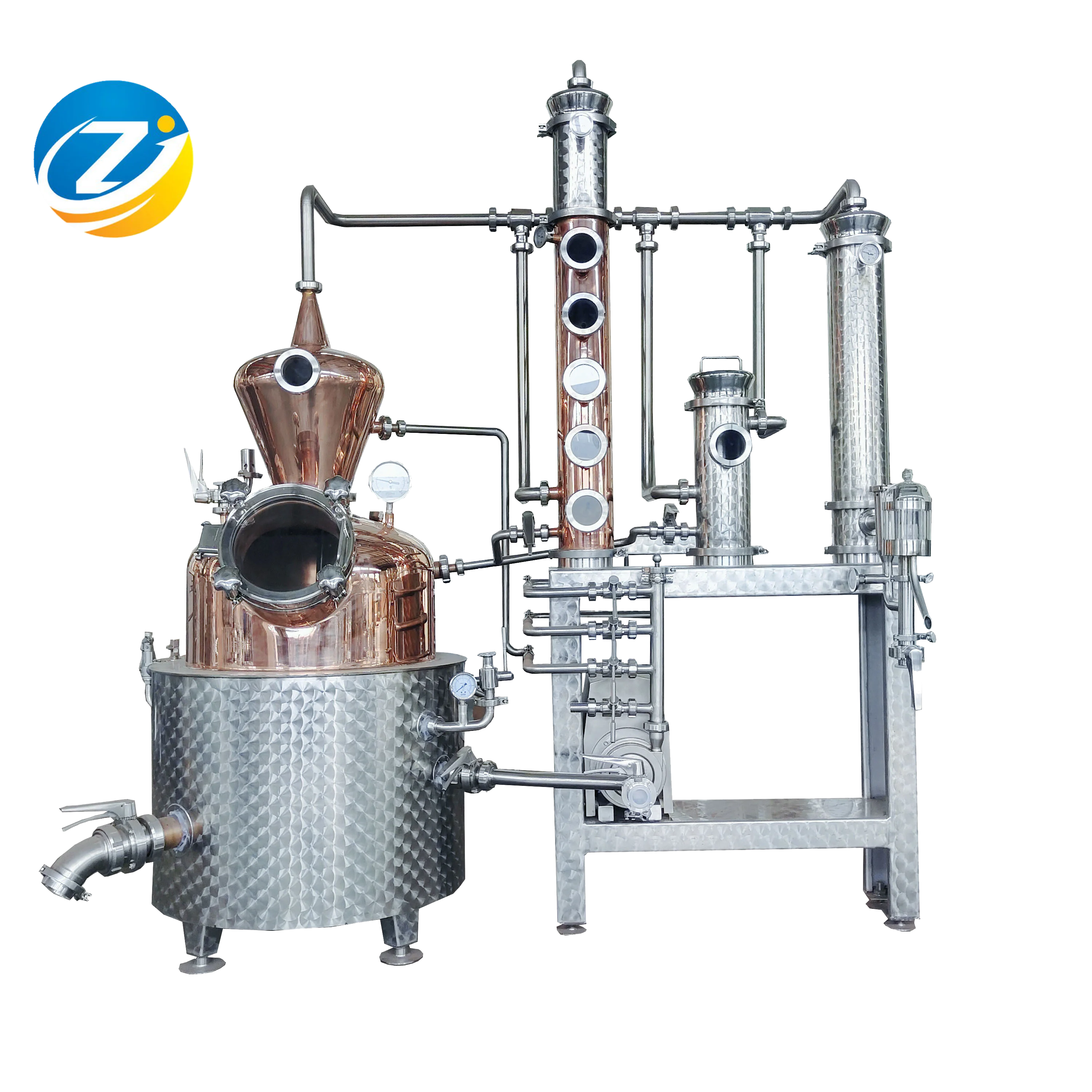 150 liter New Craft Moonshine Still Alcohol Distilling Equipment whisky apparatus for sale