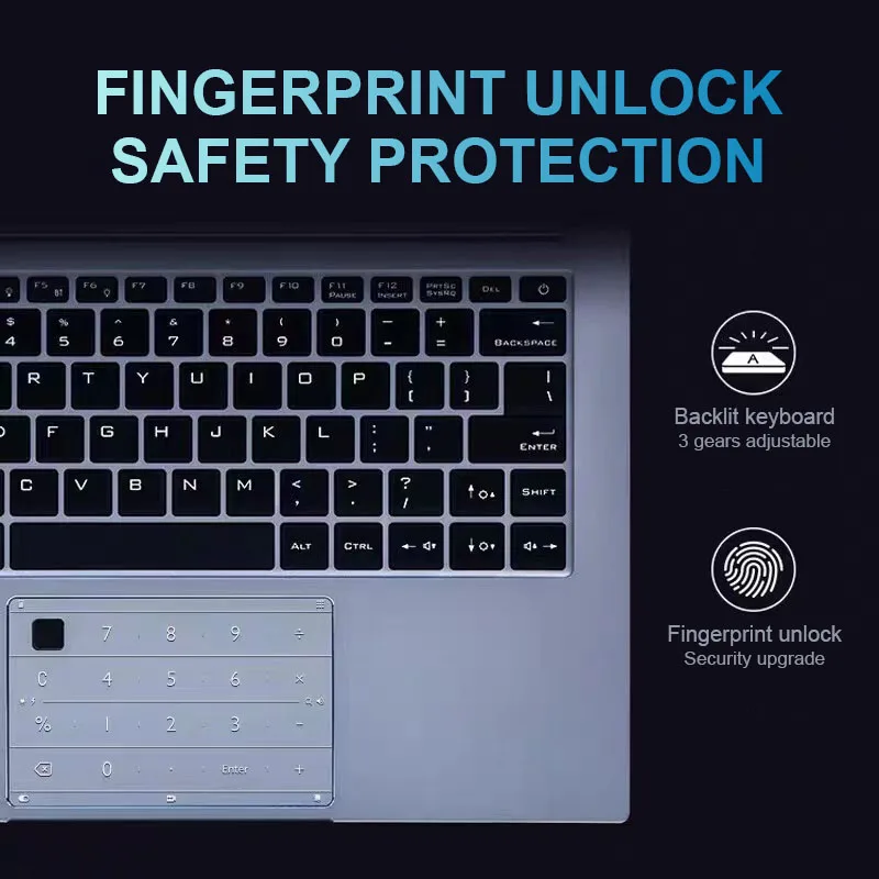 High Specification Laptop Core 14 inch/12 Core In tel I5-12500H/16G/512G Solid State/Resolution 1920*1080 Netbook Gaming Laptop