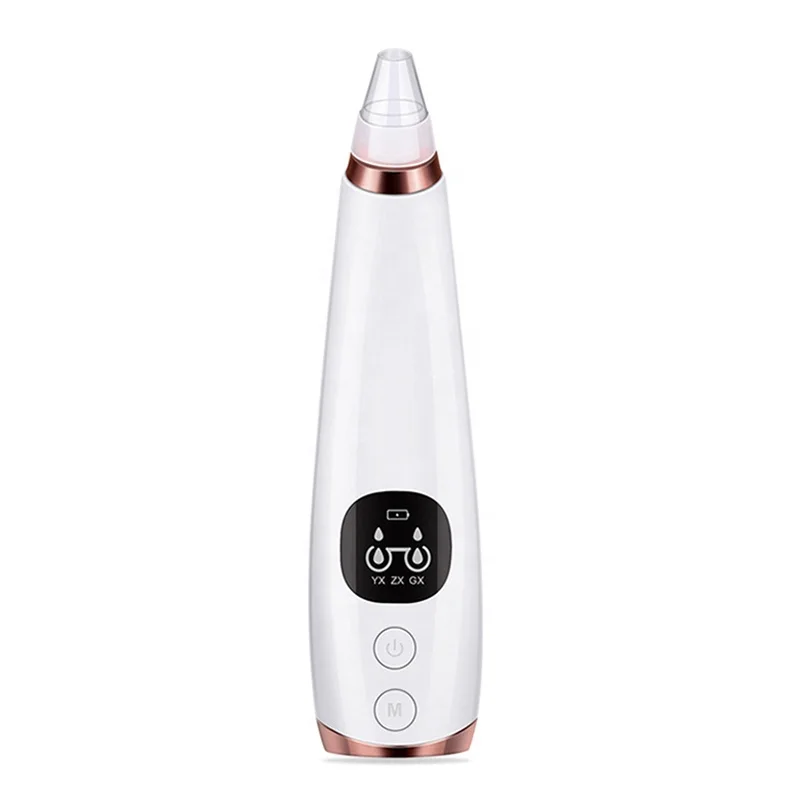 Electric LCD Suction Pore Cleaner Blackhead Remover Comedone Facial Blackhead Remover Extractor