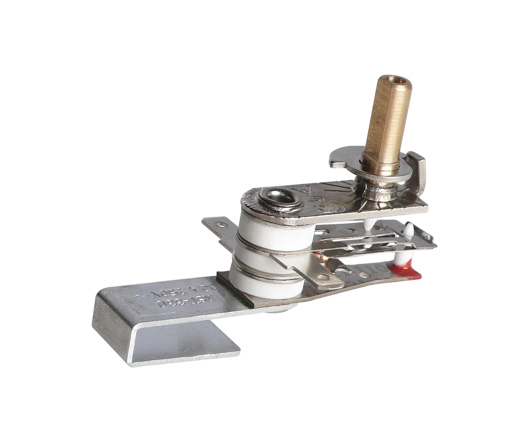 AC250V 10A Регулируемый kst биметаллический термостат переключатель для электрического железа термостат KST-330-C