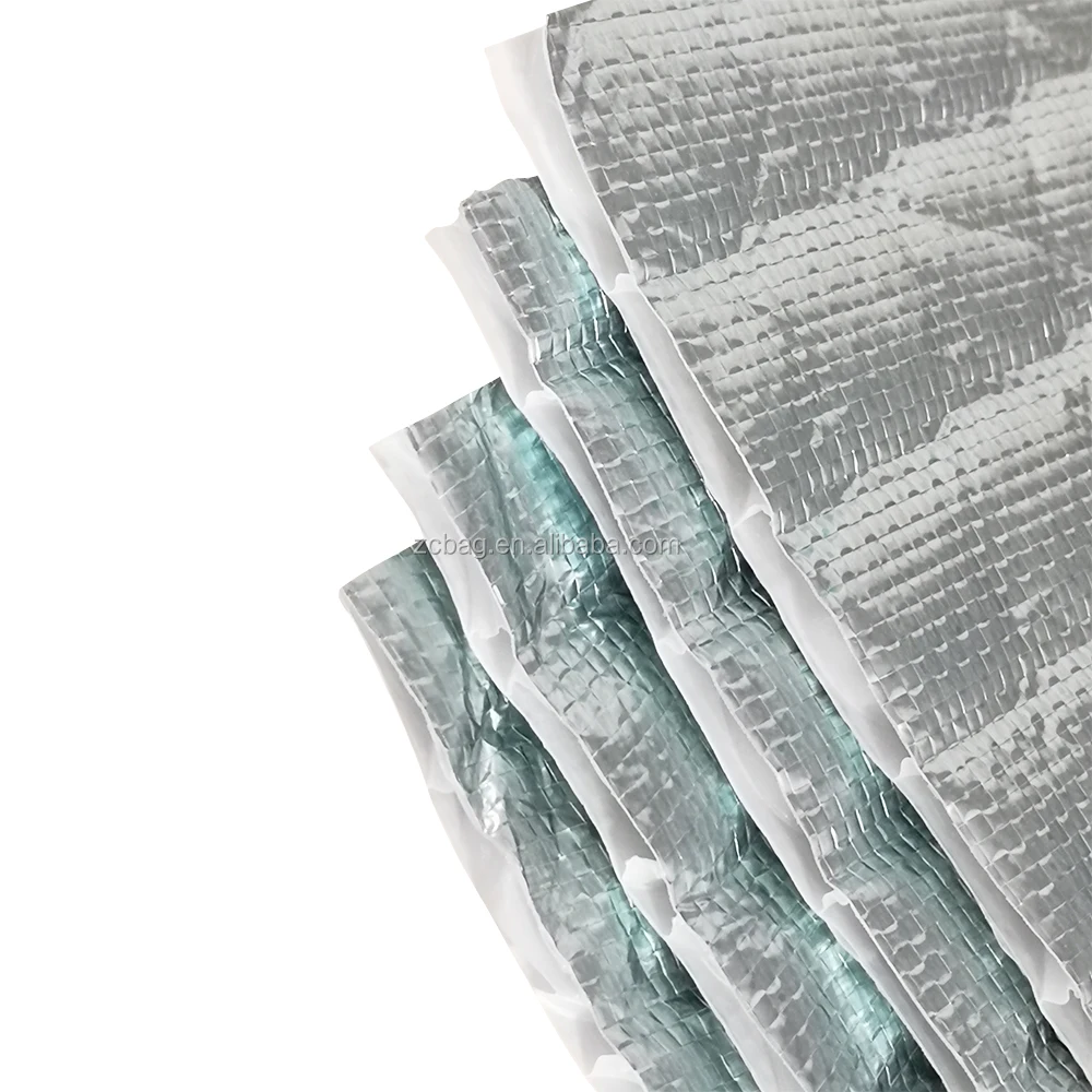 Fireproof Isolation Barrier Aluminum Foil Bubble Heat Resistant Break Insulation Building Roof Wall Construction Insulation Roll