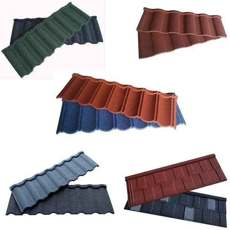 China Manufacturing Aluminium Metal Shingles Steel Building Materials For House Roof Baumaterial