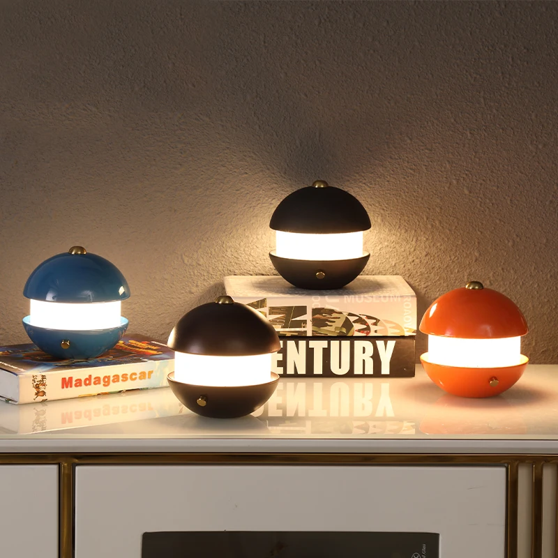 New Design Decoration Touch Control Cordless Restaurant Bedroom Rechargeable LED Table Lamp