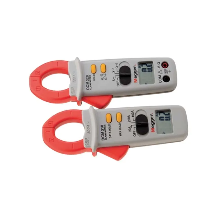 Megger DCM310 and DCM320 inspection Handheld power tester Digital clamp meter Maintenance