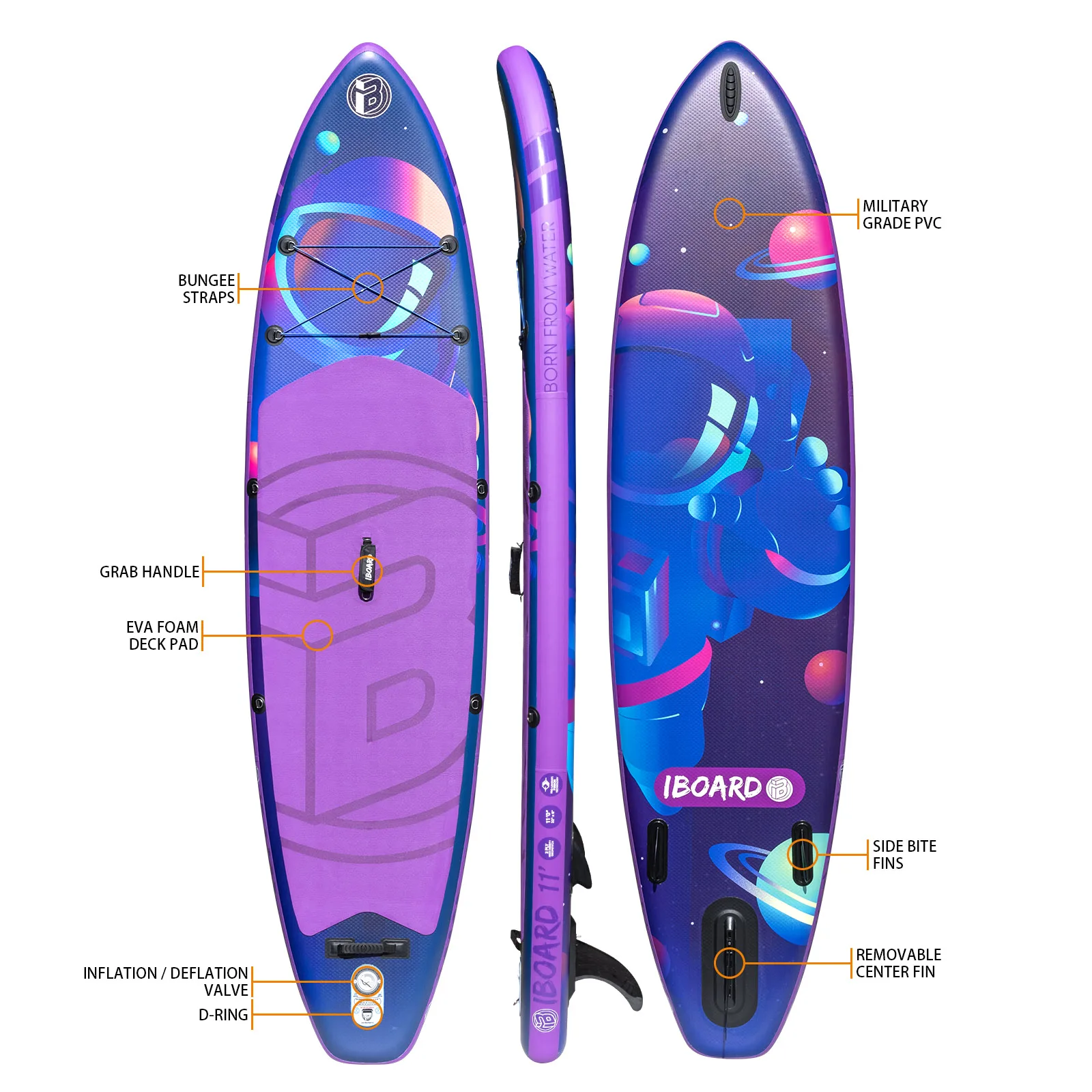 2024 High Quality  new style  ISUP board  soft surfboard foldable paddle board for water sports
